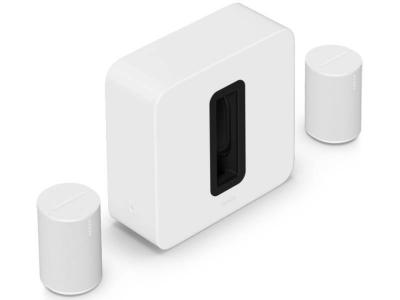 Sonos Premium Home Theatre Completion Set - Sub 4 + 2x Era 100 (W)