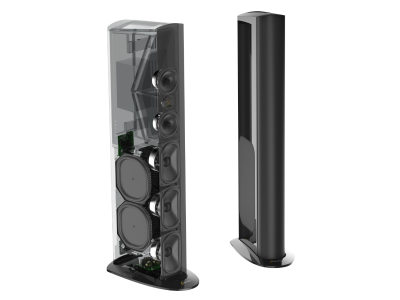 GoldenEar Triton Reference Series Floorstanding Tower Speaker in Gloss Black - Triton Reference 120V