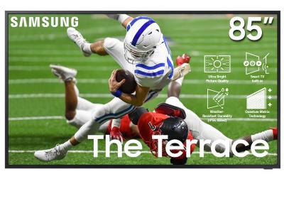 85" Samsung QN85LST7CAFXZC 4K The Terrace Partial Sun Outdoor TV