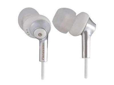 Panasonic Neckstrap Earbud Headphones in White - RPHNJ300