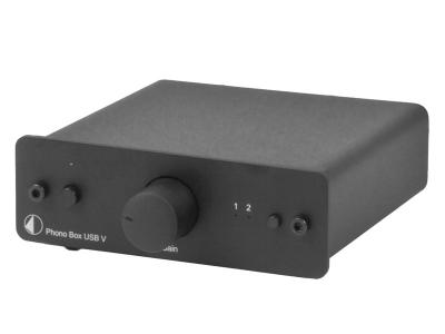 Project Audio MM/MC Phono/line preamp with line & USB outputs - Phono Box USB V - PJ35828491