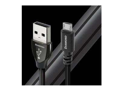 Audioquest Diamond 3 Meter USB A to Micro Cable - DIAMOND USB A-MICRO-3M