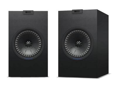 KEF 2 Way Bookshelf Speaker in Satin Black - Q150 Black