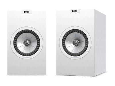 KEF 2 Way Bookshelf Speaker in Satin White - Q150 White