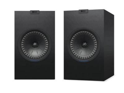 KEF 2 Way Bookshelf Speakers in Satin Black - Q350 Black