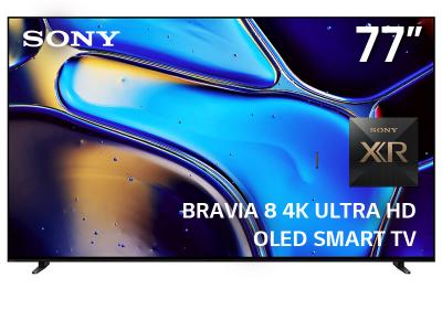 77" Sony K77XR80 BRAVIA 8 4K Ultra HD OLED Smart TV