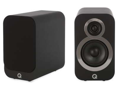 Q Acoustics 3010i Bookshelf Speaker in Carbon Black - QA3516 CB