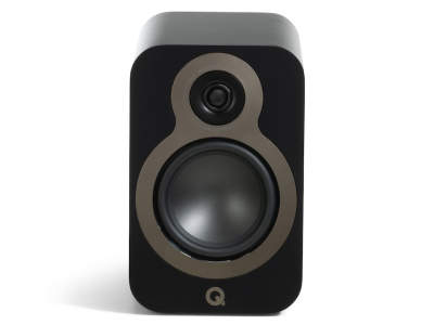 Q Acoustics 3030c Bookshelf Speakers in Satin Black - QA3332 SB