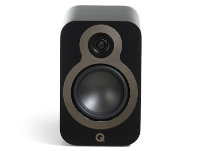 Q Acoustics 3020c Bookshelf Speakers in Satin Black - QA3322 SB