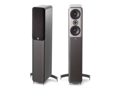 Q Acoustics Concept 50 Floorstanding Speaker in Gloss Silver - QA2952